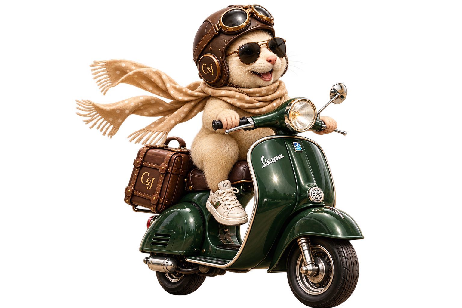 Clicky in scooter